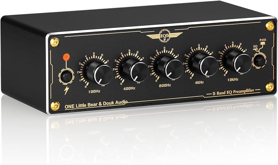 Amazon | Nobsound EQ5 Mini 5バンド EQ プリアンプ イコライザー