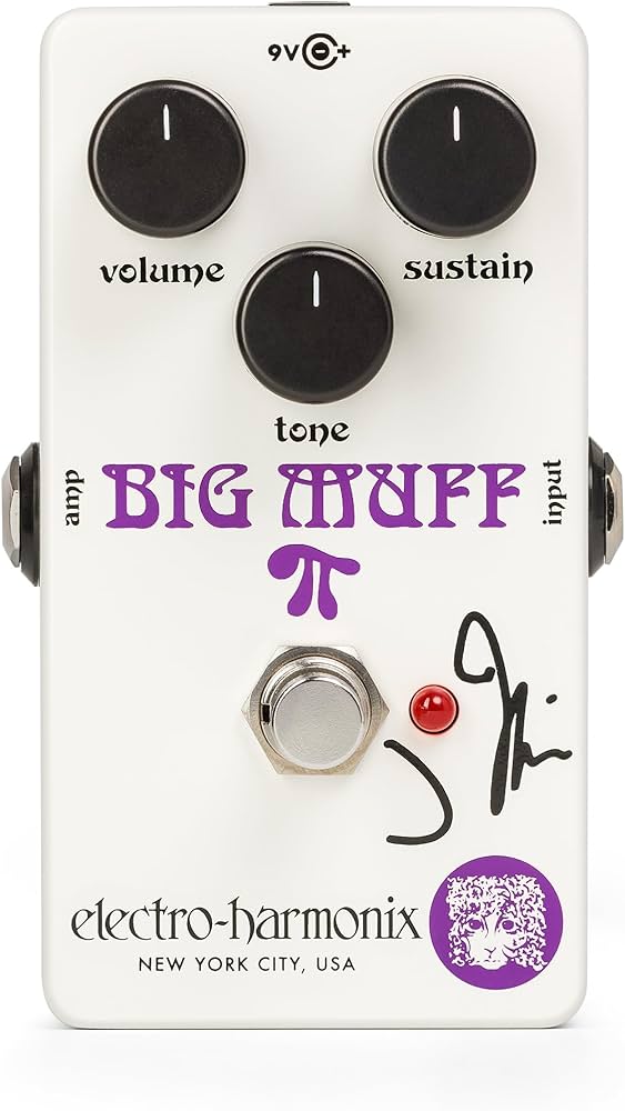Amazon.com: Electro-Harmonix J Mascis Violet Ram's Head Big Muff