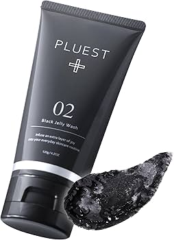 Amazon | PLUEST ブラックジェリーウォッシュ 120g 洗顔ジェル 毛穴