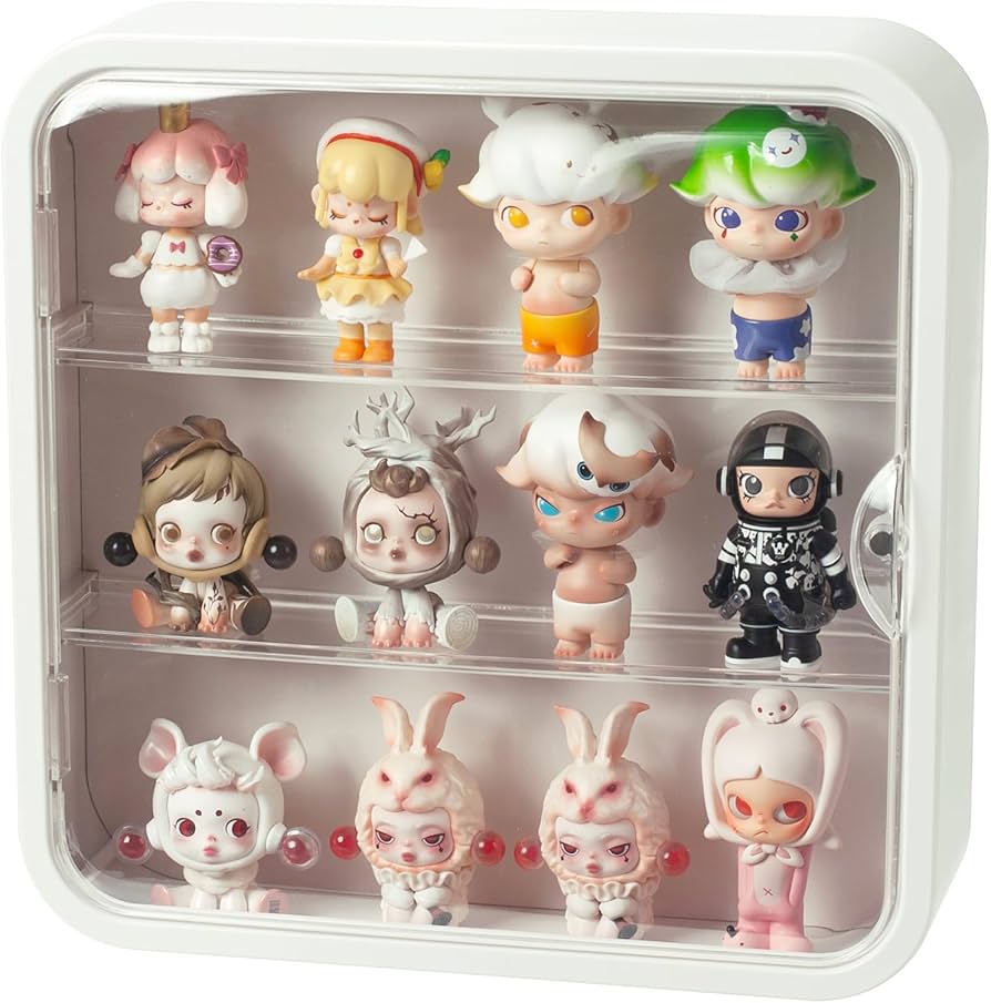 Amazon.co.jp: フィギュア用クリアディスプレイケース、壁掛けアクリル