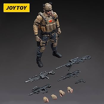 Amazon | JOYTOY ミリタリーフィギュア PLA戦略支援部隊 1/18スケール