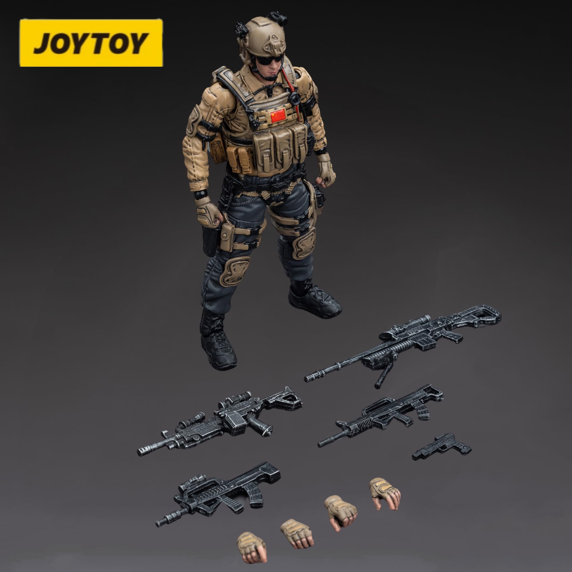 Amazon | JOYTOY ミリタリーフィギュア PLA戦略支援部隊 1/18スケール