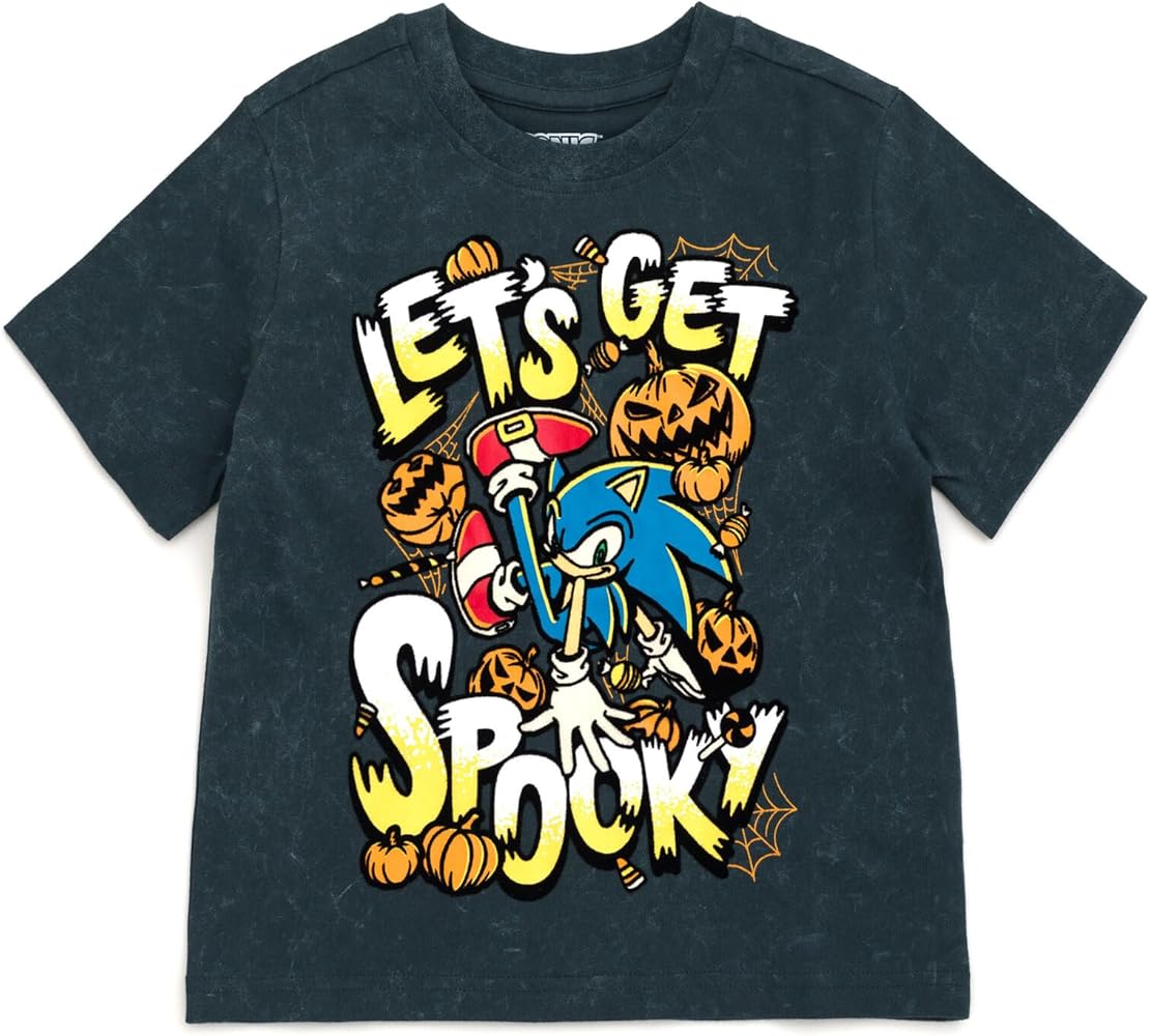 Amazon.com: SEGA Sonic The Hedgehog Halloween Toddler Boys T-Shirt