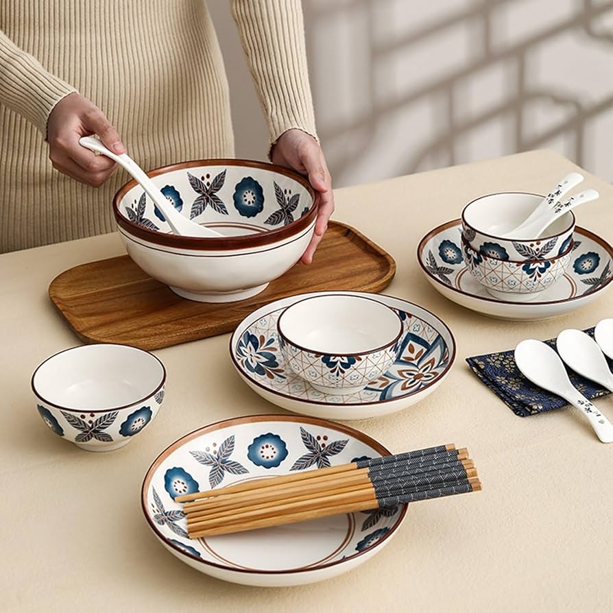 Amazon.co.jp: 食器セット 4人食 6人食 ギフトボックス 茶碗セット 和