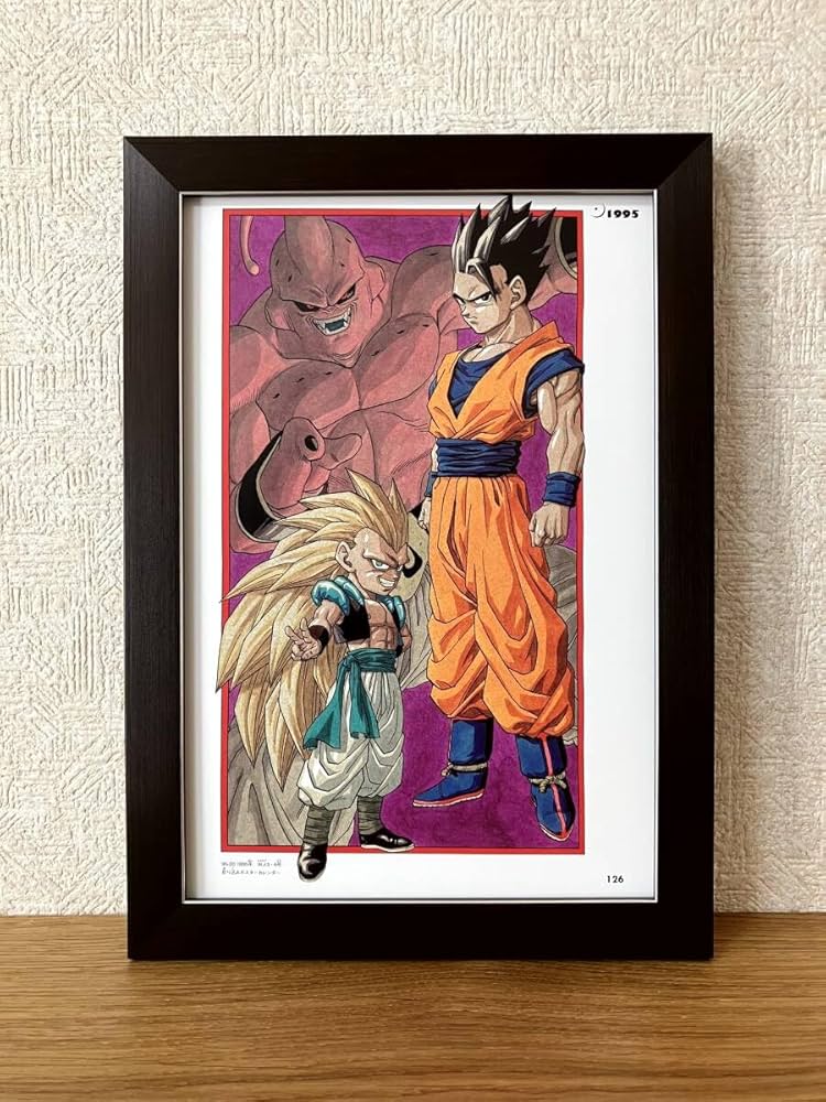 Amazon.co.jp: 鳥山明D01-109 額縁付商品 アートフレーム A4サイズ程度