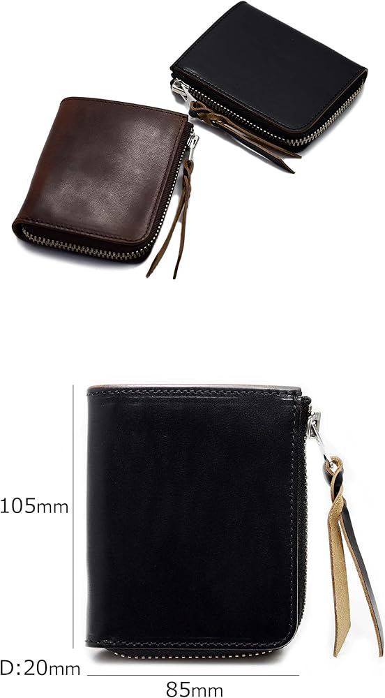 Amazon | [インセプション] L字ファスナー ショートウォレット