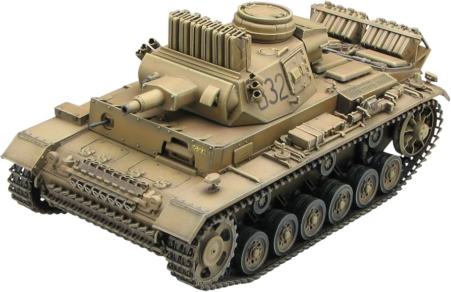 Amazon | プラッツ 1/35 第二次世界大戦ドイツ軍 III号戦車N型 第501重