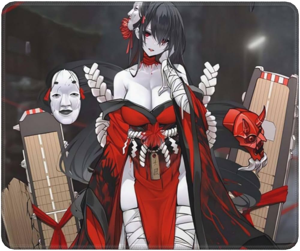 Amazon | 人気 アズールレーン(大鳳) (4) マウスパッド ゲーミング