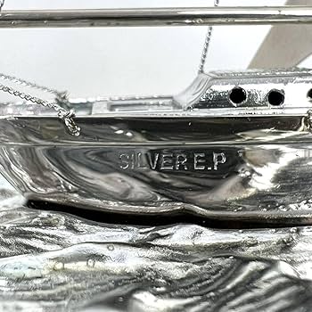 Amazon.co.jp: 置物 ヨット SILVER ヨット7号 TAKEHIKO 関工芸 武比古
