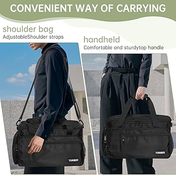 Amazon.com: TORIBIO Large Capacity Hairdresser Bag with Adjustable