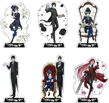 Amazon.co.jp: HUNIY 黒執事 置物 アクリルスタンド セバスチャン