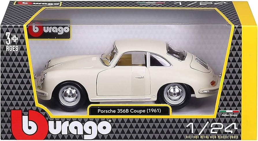 Amazon | Bburago（ブラーゴ） 1/24 ポルシェ 356B クーペ 1961