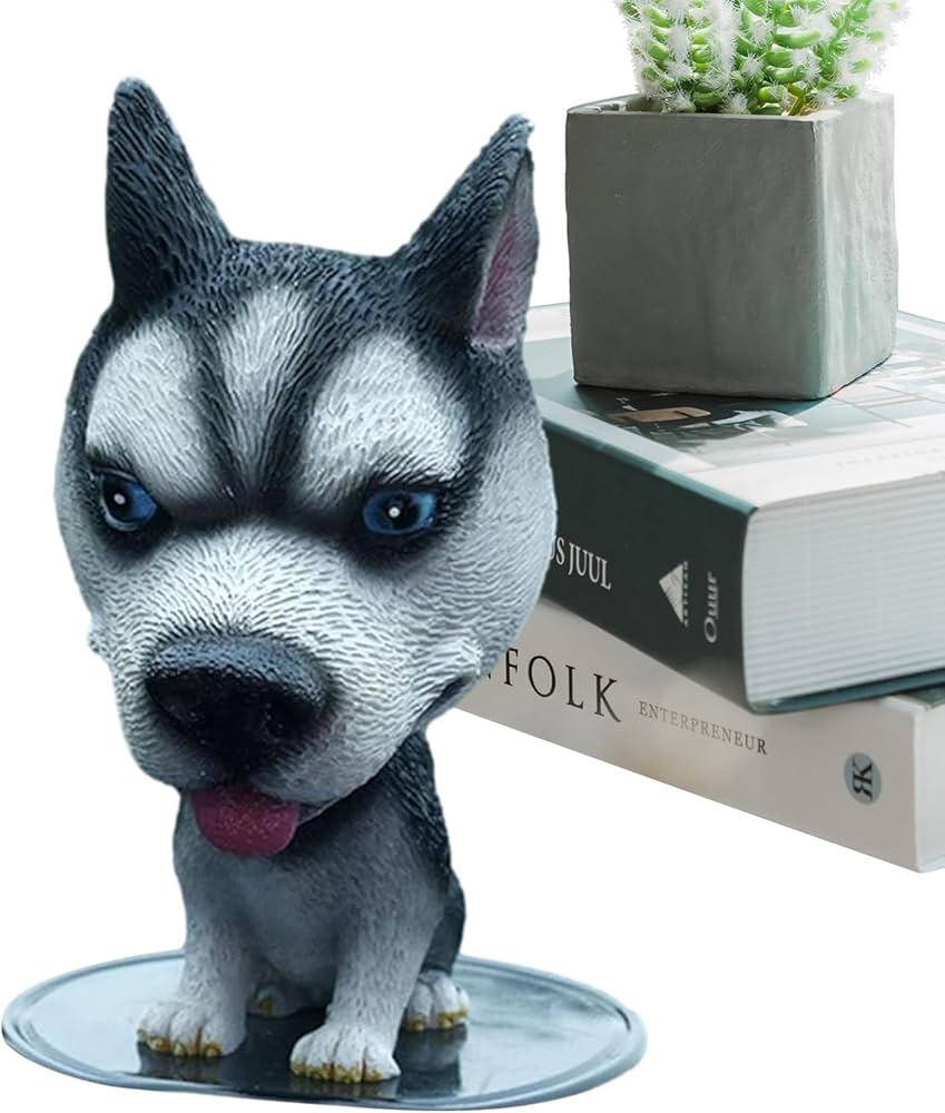 Amazon.co.jp: ボブルヘッド犬 | 首を振る犬クリエイティブな車の首