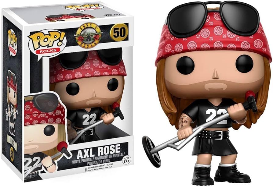 Amazon.com: Funko Axl Rose: Guns N' Roses x POP! Rocks Vinyl