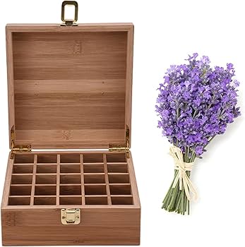 Amazon.co.jp: shopparadise エッセンシャルオイル 収納ボックス 25本