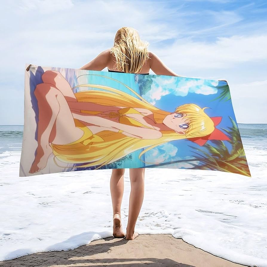 Amazon｜美少女戦士セーラームーンバスタオル、スポーツタオル 家庭用