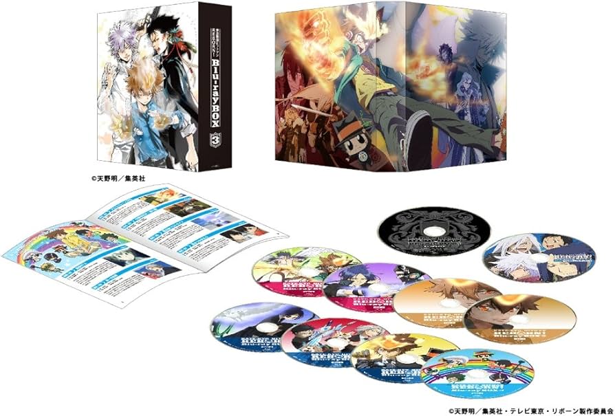 Amazon.co.jp: 家庭教師ヒットマンREBORN! Blu-ray BOX 3 : ニーコ, 國
