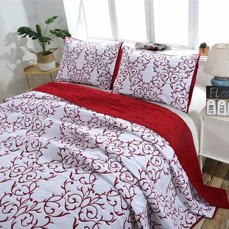 Amazon｜ベッドスプレッド キルト ベッドカバー おしゃれ 北欧