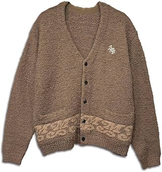 Amazon.co.jp: ShowMinorSavage ジャガードカーディガンBMSG BE FIRST