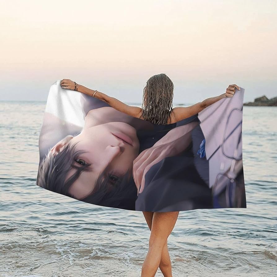 Amazon｜恋と深空 タオル フェイス バス ふわふわ 柔らかい バスタオル