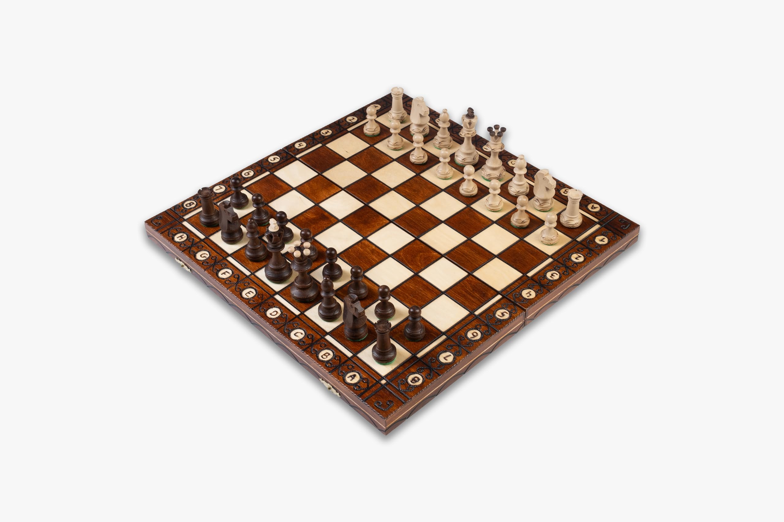 Amazon | Wegiel 木製 チェスセット Chess Board Set SENATOR