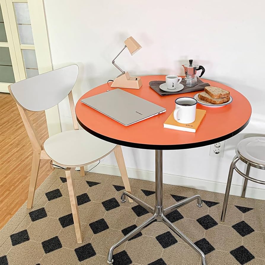 Amazon｜O'gre オグレ ミッドセンチュリー円形テーブル 新生活 おうち