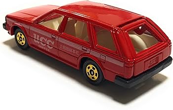 Amazon | トミカ 34 日産ブルーバードワゴン 1/60 赤箱 | ミニカー