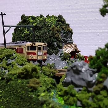 Amazon.co.jp: 鉄道模型 ジオラマ クリアケース 完成品 レイアウトN