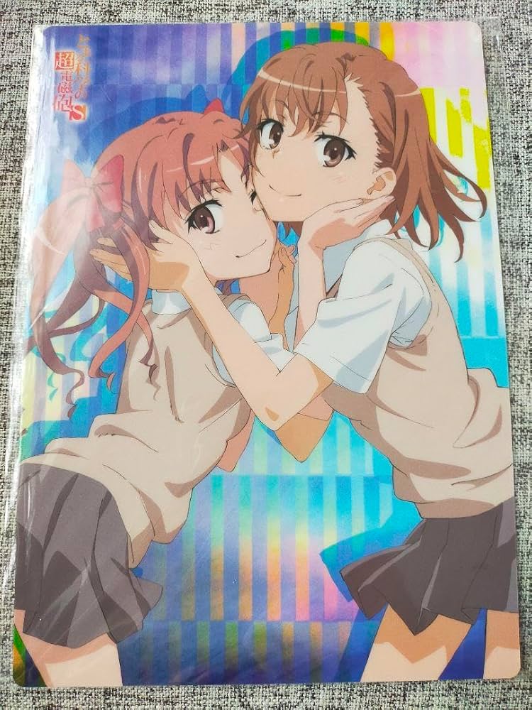 Amazon.co.jp: 下敷き 御坂美琴 白井黒子 とある科学の超電磁砲