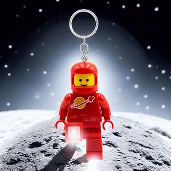 Amazon.co.jp: IQ アイコニック 宇宙飛行士 赤 キーホルダー LEDキー