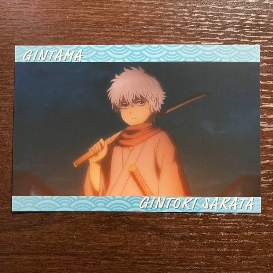 Amazon.co.jp: 銀魂 坂田銀時 ダッシュストア ポストカード 幼少期