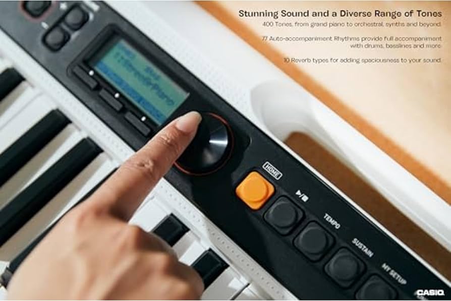 Amazon.com: Casio Casiotone CT-S200 – 61-Key Portable Keyboard for