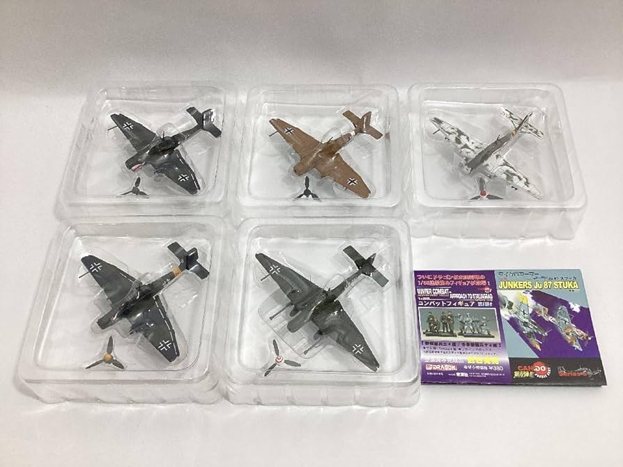 Amazon | 未使用 童友社 1/144 マイクロアーマー 第6弾 ユンカース Ju