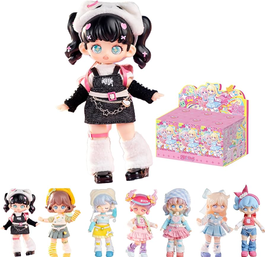 Amazon | GNATAPIAY BJD 人形 ブラインドボックス、かわいいBJD人形