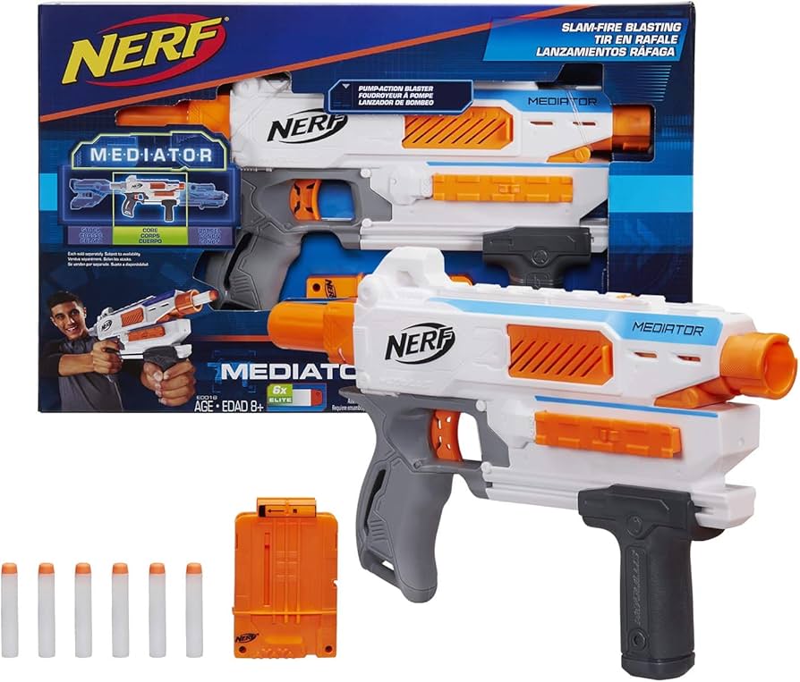 Amazon.co.jp: ナーフ モジュラス メディエーター E0016 正規品 : おもちゃ
