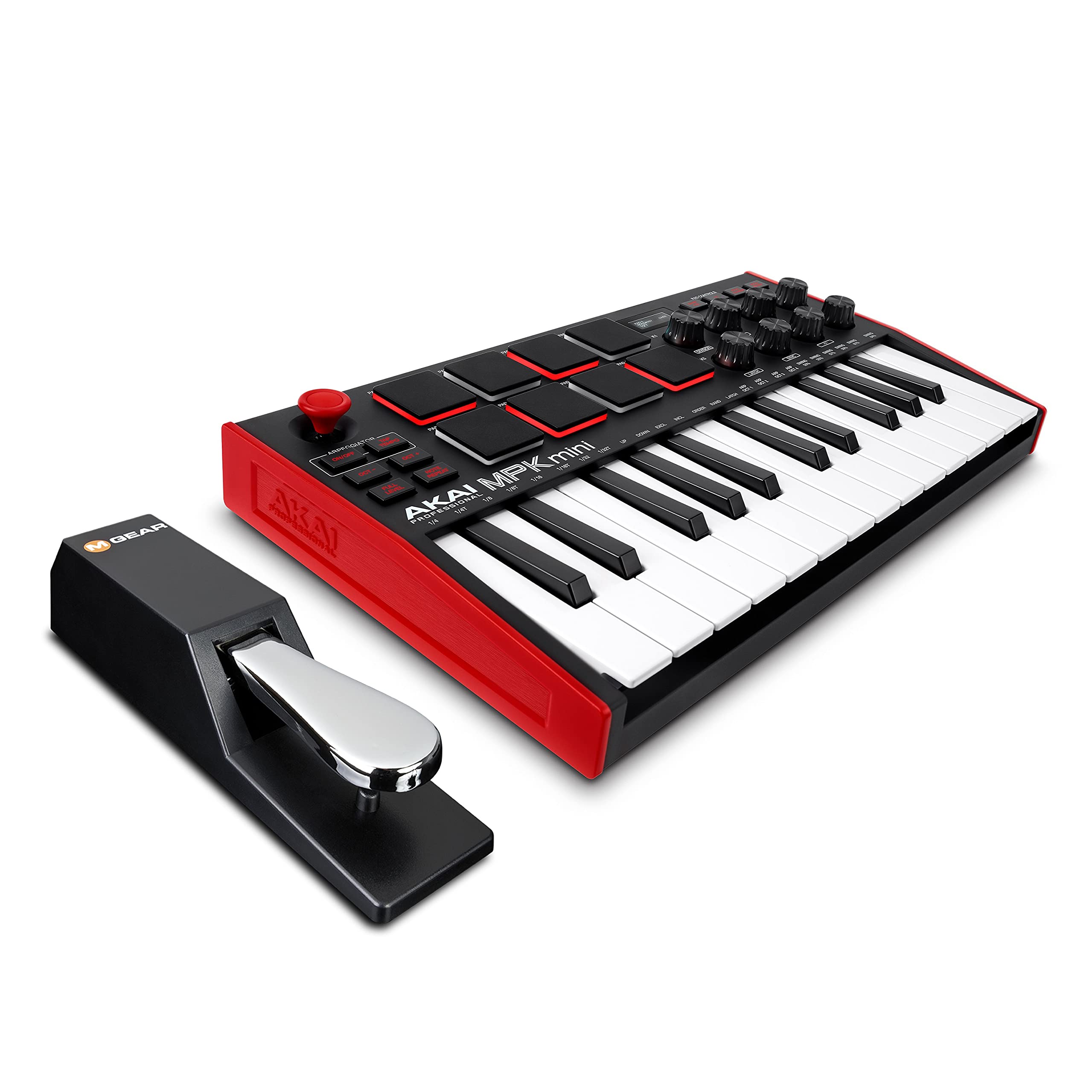 Amazon.com: Akai MPK Mini MK3 MIDI Keyboard Controller + M-Audio