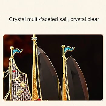 Amazon.co.jp: ミニチュア航海船デザインの装飾品、順風満帆船の装飾品