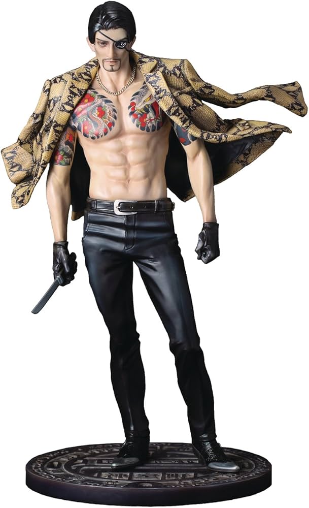 Amazon.co.jp: 「龍が如く」 真島吾朗 完成品フィギュア : ホビー