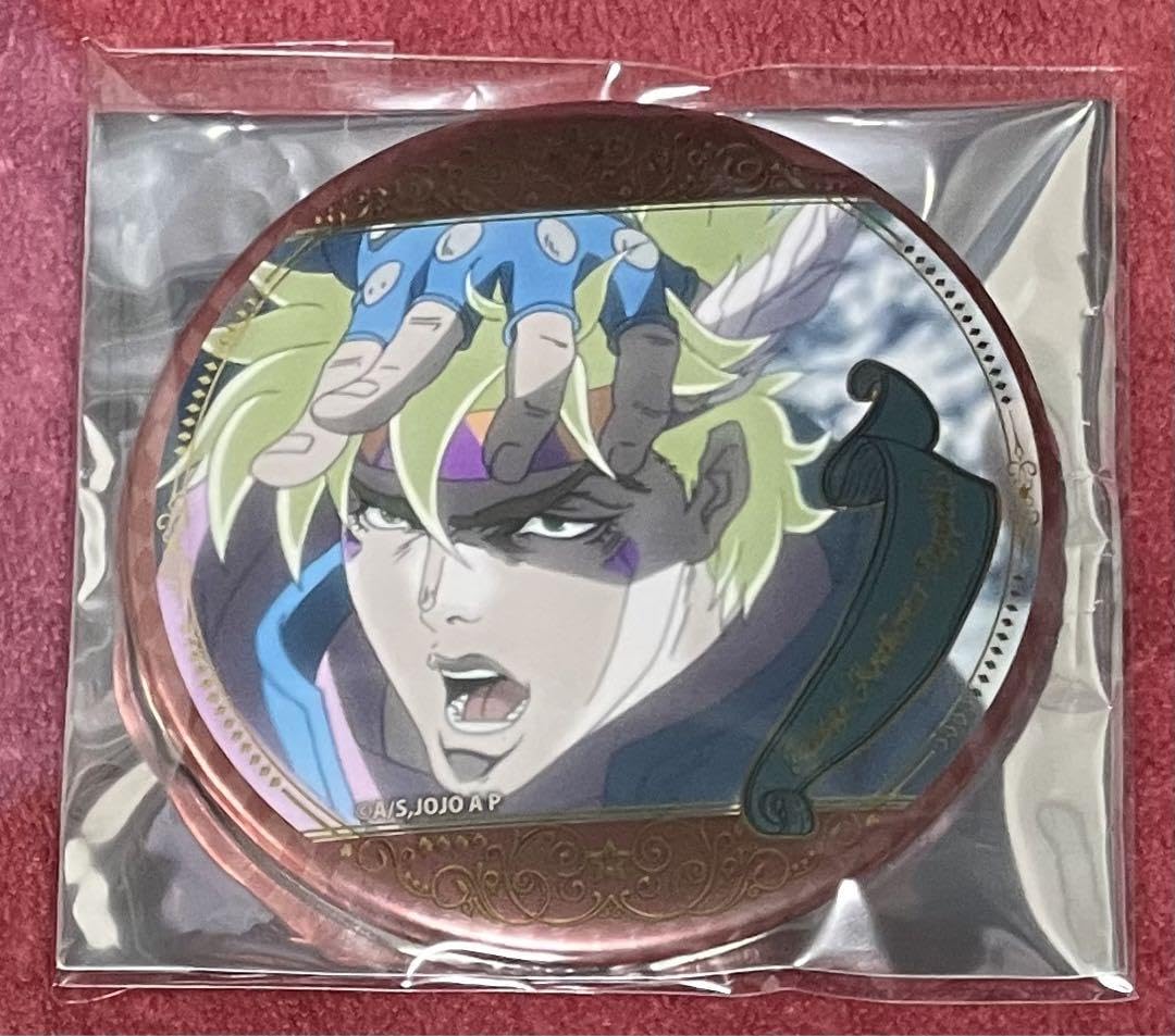 Amazon.co.jp: ジョジョの奇妙な冒険 アニメ10周年記念展 缶バッジ