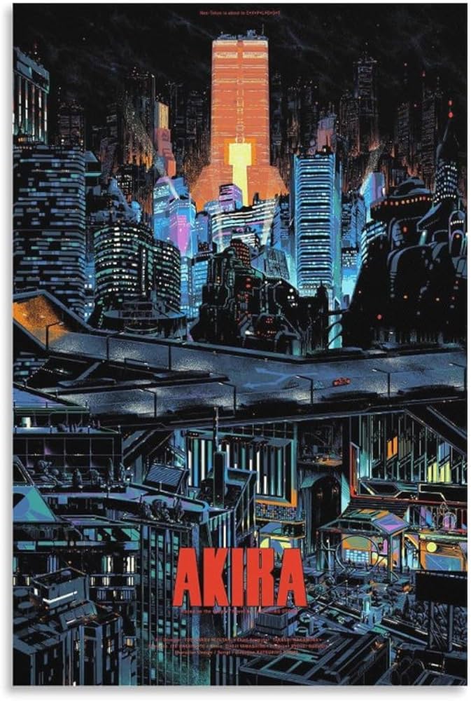 Amazon.co.jp: AKIRA（アキラ）日本の名作SFアニメ映画のポスター (32