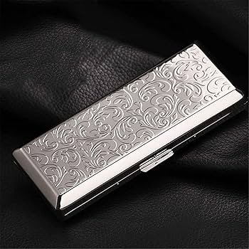 Amazon.co.jp: シガレットケース ヴィンテージ 純銅エンボス加工