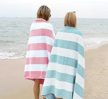 Amazon.com: CLOWOOD Plush Oversized Beach Towel - Cotton 40 x 70