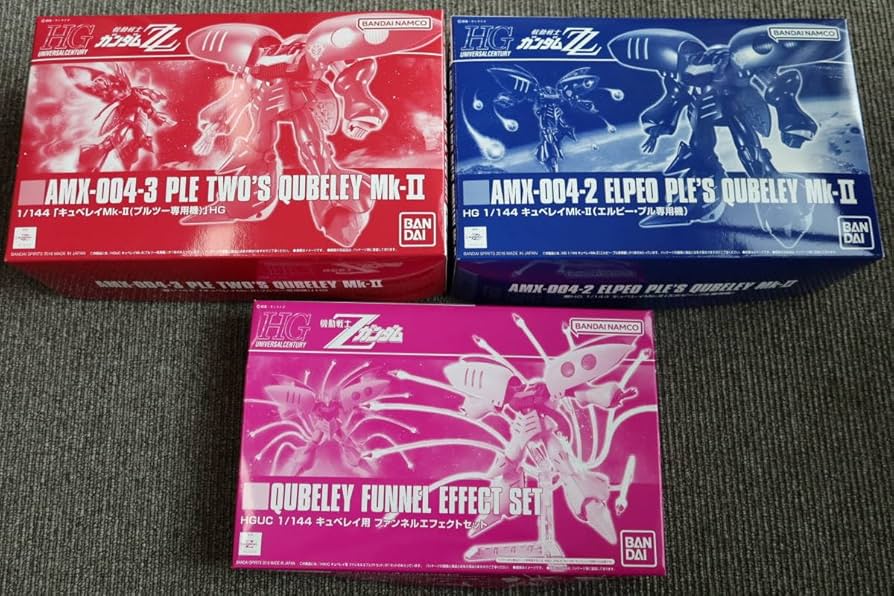 Amazon.co.jp: HGUC 1/144 キュベレイMK-Ⅱエルピープル＆プルツー専用