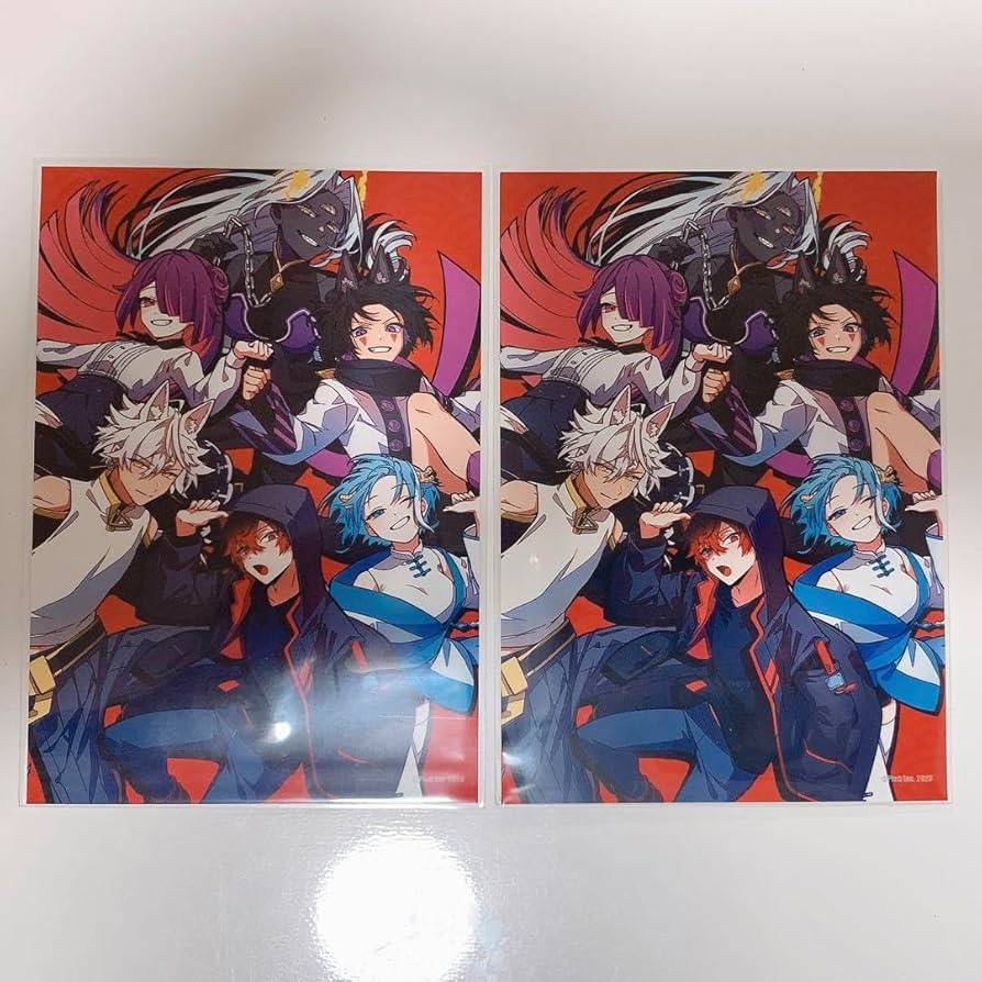 Amazon.co.jp: 混血のカレコレ 集合 シークレット ブロマイド 縦 2枚