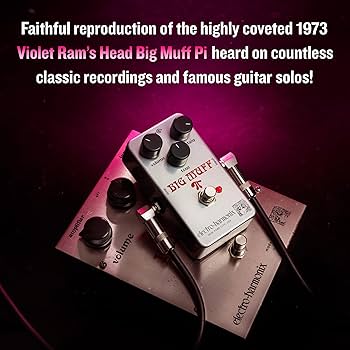 Amazon.com: Electro-Harmonix Ram's Head Big Muff Pi Fuzz Pedal