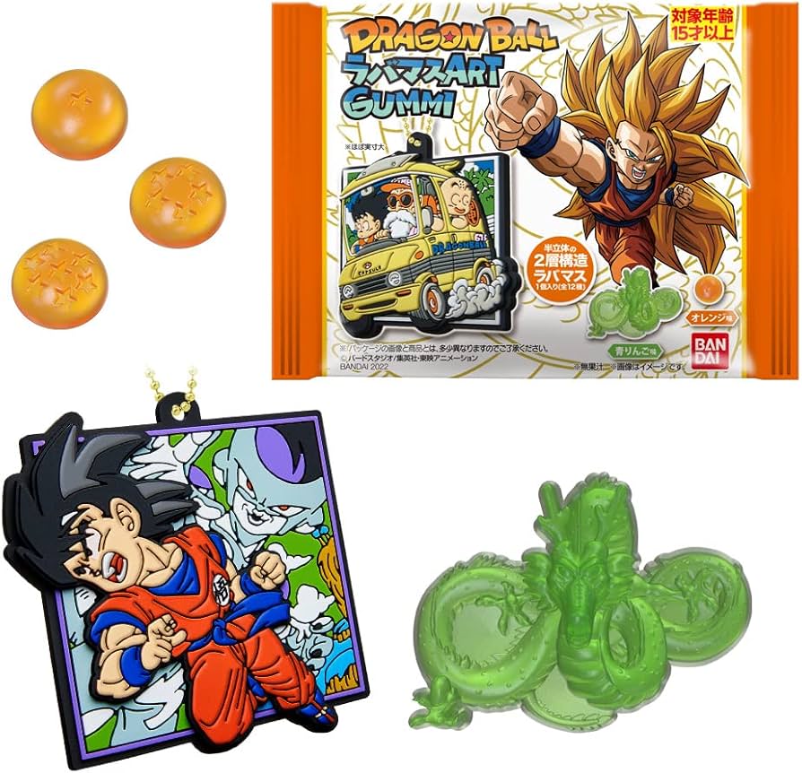 Amazon.co.jp: ドラゴンボール ラバマスARTグミ (12個入) 食玩・グミ