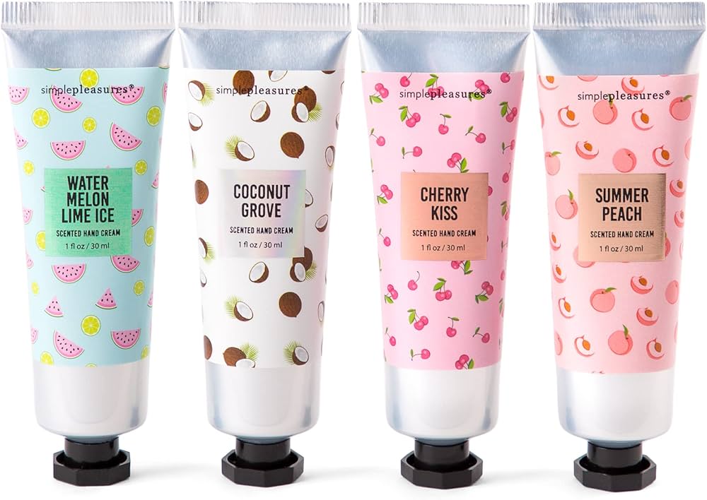 Amazon.com : SIMPLE PLEASURES Hand Cream Lotion Fruit Scented Body