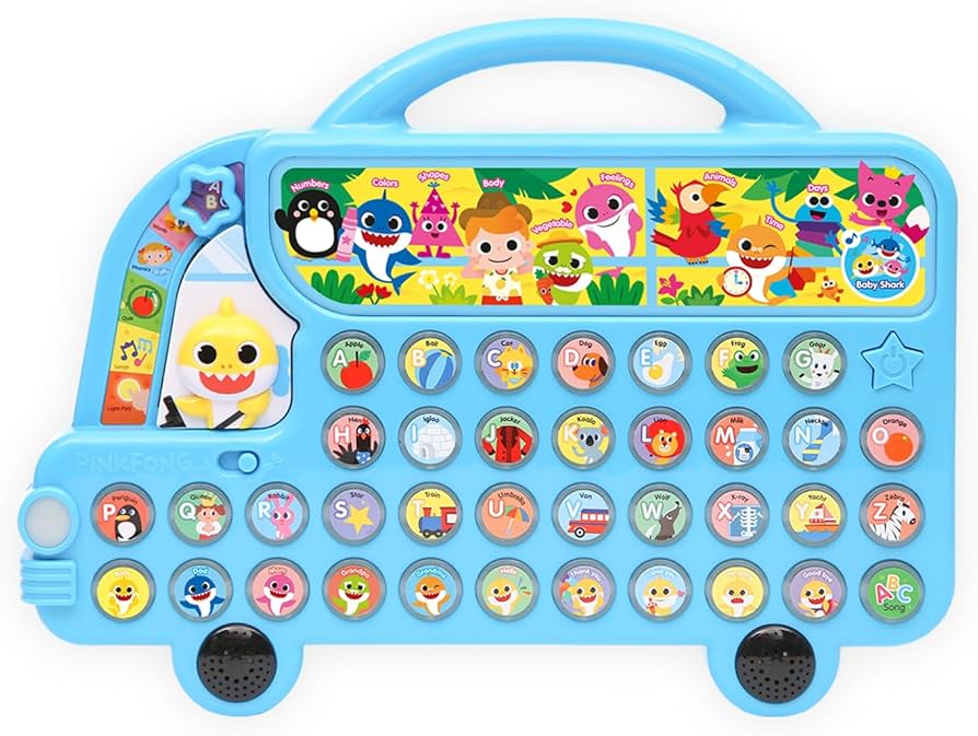 Amazon | Pinkfong ベイビーシャーク アルファベット学習バス, 英語