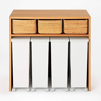 Amazon｜無印良品 木製シェルフ・オーク材 幅88×奥行44×高さ83cm