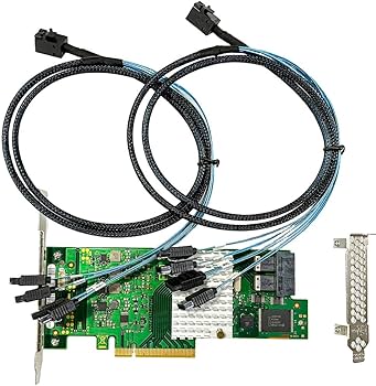 Amazon.com: SAS HBA Card Compatible with 9211-8i & LSI 9300-8i IT
